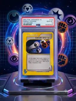 Pokemon Japanese VS Energy Charge #138/141 1st Edition – PSA 10 (2001) - Image 1