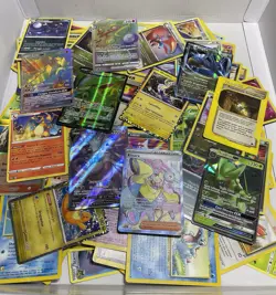 100 Pokemon-Karten Konvolut – Holo & Vintage 1. Edition (Pocket Monsters) Lot - Image 1