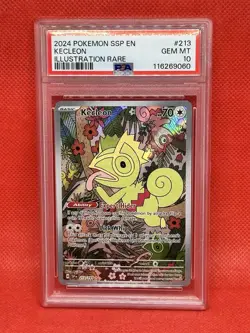 Kecleon 213/191 Illustration Rare Ssp En Surging Sparks Pokemon PSA 10 - Image 1