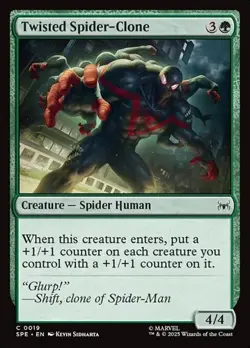 Twisted Spider-Clone - Foil SPE NM MTG - Image 1