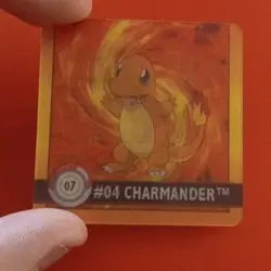Charmander & Charmeleon #7 Pokemon Artbox Action Flipz 1999 Holo NM/LP Pokemon - Image 1