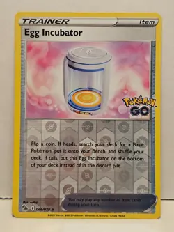 Egg Incubator 66/78 Reverse Holofoil Pokemon Go LP - Image 1