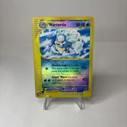 2002 POKEMON EXPEDITION SET #92/165 WARTORTLE REVERSE HOLO - Image 1