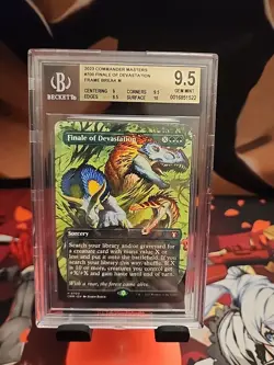 BGS 9.5 - Finale of Devastation - Borderless #700 - Commander Masters - MTG - Image 1