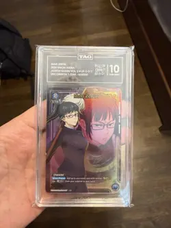 TAG 10 UNION ARENA EX04BT/JJK JUJUTSU KAISEN VOL.2 MAKI ZENIN #017 - Image 1