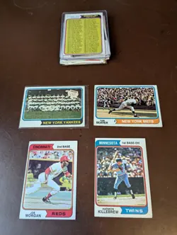 1974-1979 topps lot approx 400 diff, approx 800 total, stars HOF's, RC's - Image 1