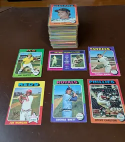 1974-1979 topps lot approx 400 diff, approx 800 total, stars HOF's, RC's - Image 2