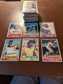1974-1979 topps lot approx 400 diff, approx 800 total, stars HOF's, RC's - Image 3