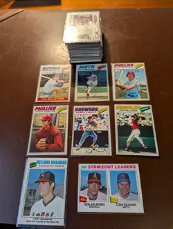 1974-1979 topps lot approx 400 diff, approx 800 total, stars HOF's, RC's - Image 5