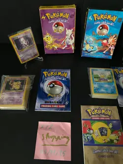 3 Pokemon Base Set Theme Deck Collection - Zap!, Blackout & Overgrowth (Vintage) - Image 5
