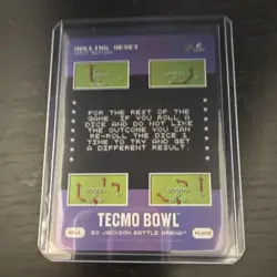 Bo Jackson Battle Arena Bonus Play Foil Rolling Reset BPL1 - Image 1