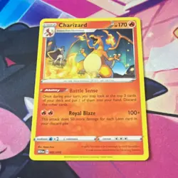 The Pokemon Company Pokemon TCG Charizard 025/185 Reverse Holo Vivid Voltage Eng - Image 1