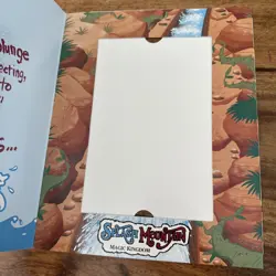 Vintage 1990s Splash Mountain Paper Photo Ride Frame Magic Kingdom HTF Souvenir - Image 3