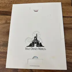 Vintage 1990s Splash Mountain Paper Photo Ride Frame Magic Kingdom HTF Souvenir - Image 4