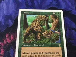 Maro - Seventh Edition Excellent Magic MTG - Image 3