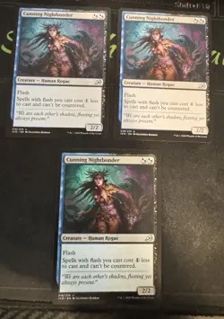Cunning Nightbonder X3 Ikoria Lair of Behemoths Magic the Gathering MTG - Image 1