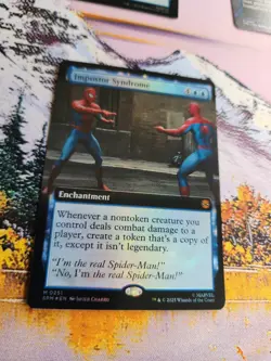 Impostor Syndrome 251 (Extended Art) Mythic MTG Spider-Man FOIL NM/M - Image 2
