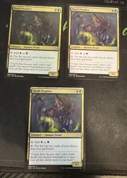 Skull Prophet X3 Ikoria Lair of Behemoths Magic the Gathering MTG - Image 1