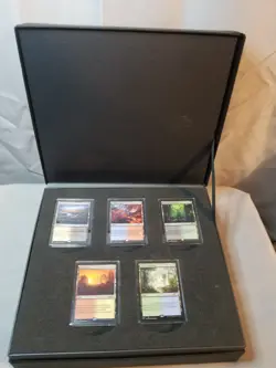 Magic The Gathering MTG Secret Lair Ultimate Edition Enemy Fetch Lands W/ Cards - Image 1