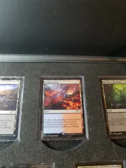 Magic The Gathering MTG Secret Lair Ultimate Edition Enemy Fetch Lands W/ Cards - Image 3