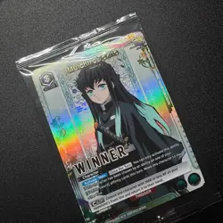Muichiro Tokito Winner Foil UEPR /KMY-3-037 - Demon Slayer Union Arena - Sealed - Image 3
