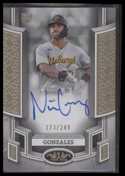 2024 Topps Tier One #BOA-NGO Nick Gonzales Break Out Autographs #/249 - Image 1