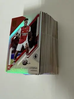 116 Card Bundle: 2021-22 Panini Donruss Elite Premier League Base & RC Lot - Image 2