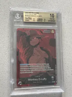 Monkey D Luffy Eb02-010 Pristine 10 - Image 1