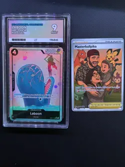 One Piece Laboon EB01-048 SR Alt Art Parallel TCG English ACE 9 not PSA - Image 1