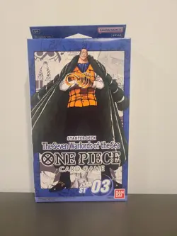 ONE PIECE TCG: Seven Warlords of The Sea Starter Deck 3 (ST-03) English Sealed - Image 1
