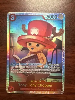 Tony Tony.Chopper Super Rare OP08-007 SR One Piece Two Legends - Image 1