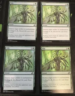 Wilt X4 Ikoria Lair of Behemoths Magic the Gathering MTG - Image 1