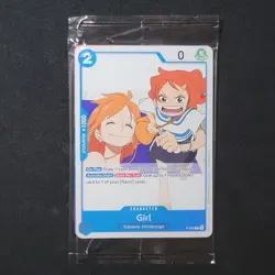 One Piece Girl P-096 Stamped Promo Foil Prerelease Winner ENG English Sealed NM - Image 1
