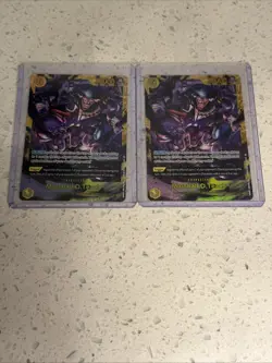 One Piece Marshall.D.Teach OP16-119 SEC TCG English The Time Of Battle X2 - Image 1
