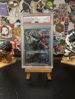 2023 ONE PIECE JAPANESE STARTER DECK ST12-ZORO & SANJI RORONOA ZORO/SANJI PSA 10 - Image 1
