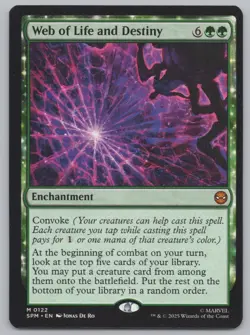 MTG - Web of Life and Destiny - Marvel's Spider-Man (SPM) -r411 - Image 1