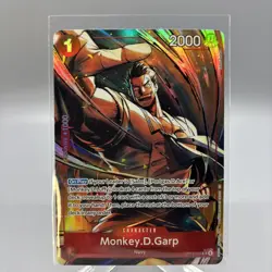 Bandai One Piece TCG Monkey.D.Garp OP13-016 Alt Art English ENG - Image 1
