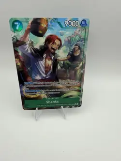 Bandai Shanks OP14-027 The Four Emperors Rare Foil Alt Art EN Cost 7 9000 - Image 1