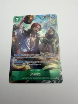 Bandai Shanks OP14-027 The Four Emperors Rare Foil Alt Art EN Cost 7 9000 - Image 3