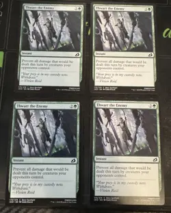 Thwart the Enemy X4 Ikoria Lair of Behemoths Magic the Gathering MTG - Image 1