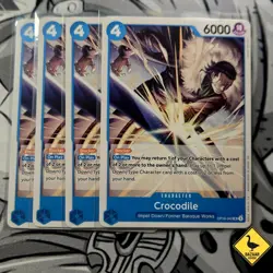 One Piece TCG/OP16 The Time of Battle/Crocodile OP16-045/UC/EN/NM/X4 - Image 1