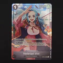 One Piece TCG Nefeltari Vivi OP05-086 R Alt Art French Exclusive Promo - NM - Image 1