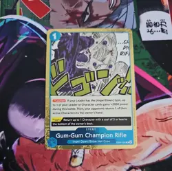 One Piece TCG Gum-Gum Champion Rifle EB01-028 R - Image 1