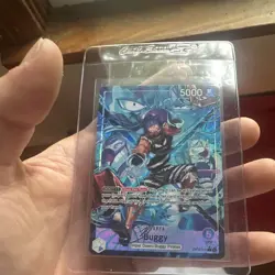 Bandai One Piece Card Game Buggy OP06-011 Wings of the Captain Leader AA Foil - Image 1