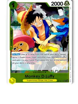 Monkey.D.Luffy (111) OP10-111 Rare Royal Blood One Piece Lightly Played - Image 1