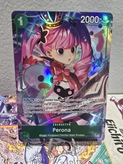 Perona (Alt Art) OP12-034 SR Legacy of the Master - ONE PIECE Card Game English - Image 1