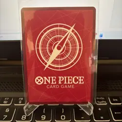 Bandai One Piece Card Game Luffy & Ace Leader ST30-001 Foil Red English - Image 2