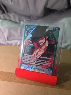 Dracule Mihawk Alt Art OP14-020 L The Azure Sea's Seven ONE PIECE Japanese NM - Image 1