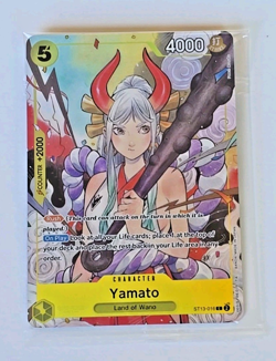 One Piece Yamato ST13-016 Full Art Illustration Promo Art By Peach Momoko - Image 1