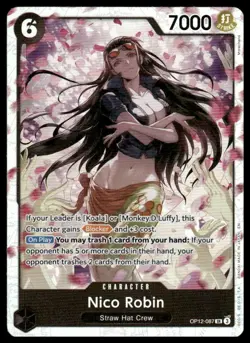 Legacy of the Master #OP12-087 Nico Robin - Image 1